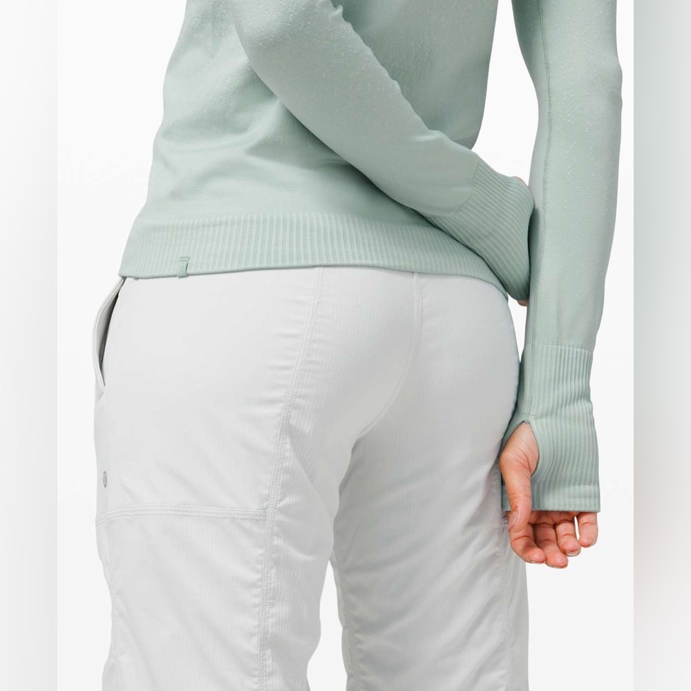 Euc Lululemon Rest Less Pullover Herringbone Fade… - image 5